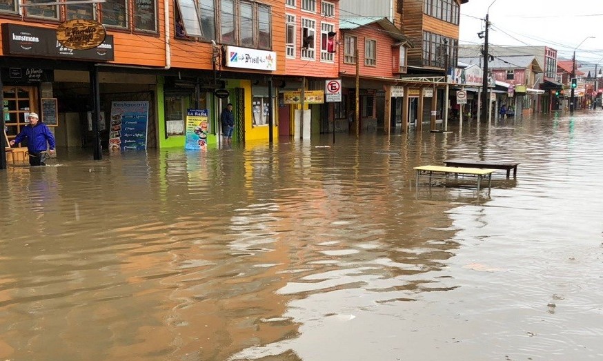 Inundación en Ancud deja perdidas millonarias 