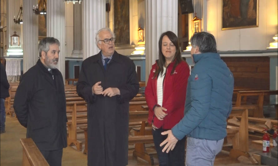 Así fueron los millonarios daños a la catedral de Puerto Montt