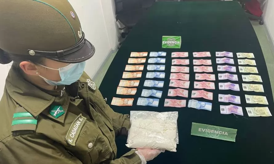 En Calbuco, carabineros detuvo a un hombre por tráfico de drogas