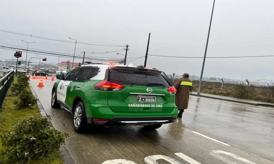 Carabinero fue detenido como presunto autor del atropello donde murió un hombre 