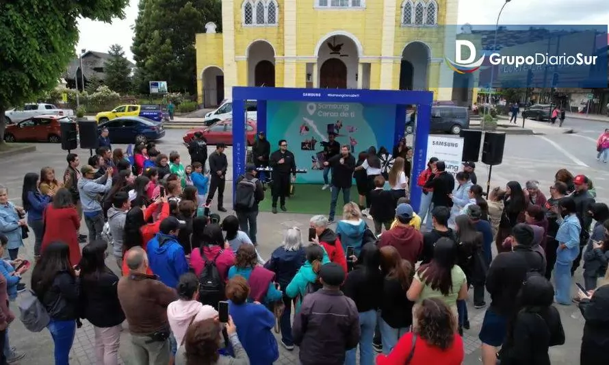 Sensación provocó en Castro presentación de innovadores productos Samsung