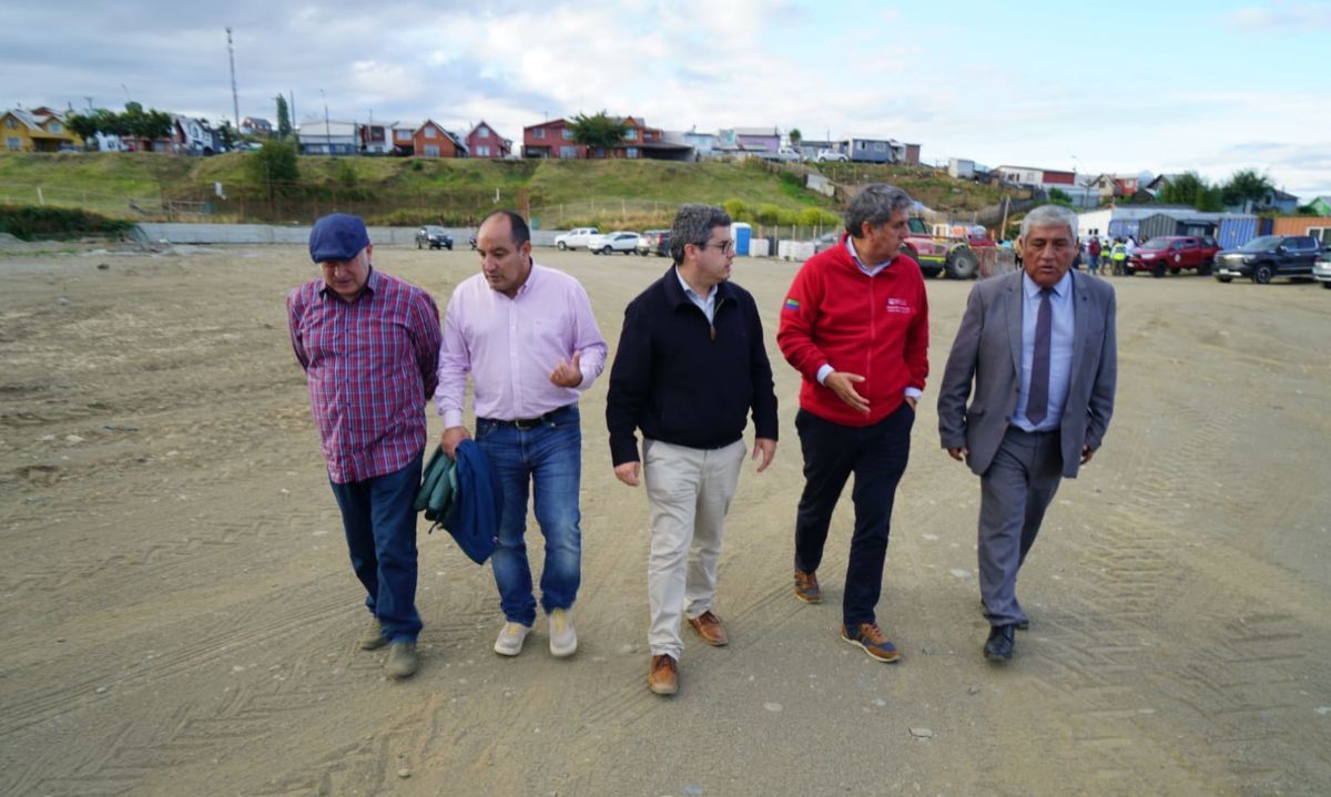 Cancha Rayada en Castro: obras por concluir